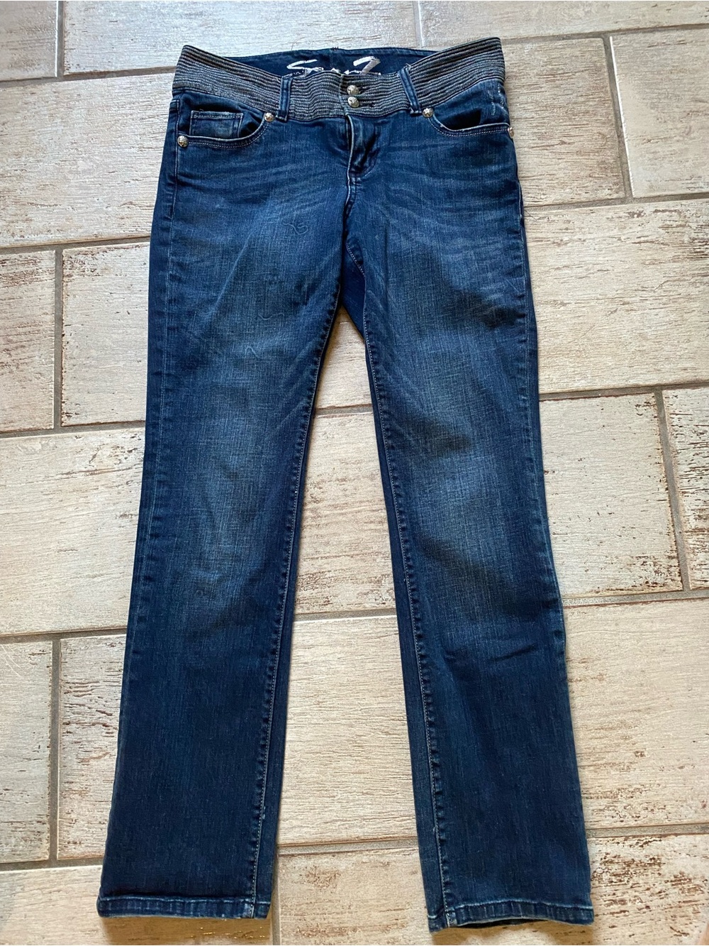 Women’s Dark Blue Seven Jeans Size 8 Petite